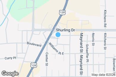 Map image of the property - 1379 Sanford Ave