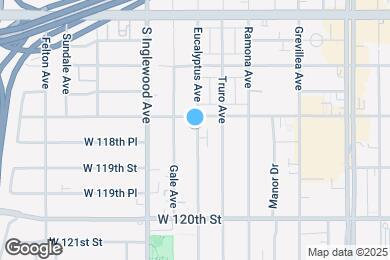 Map image of the property - 11819 Eucalyptus Ave.