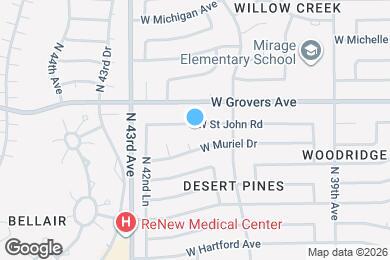 Map image of the property - 4133 W St John Rd