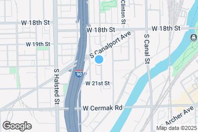 Map image of the property - 1948 S Desplaines St