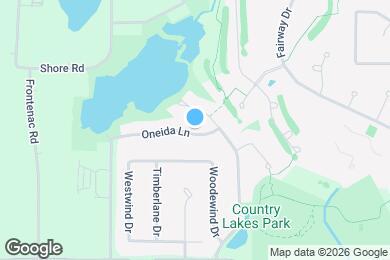 Map image of the property - 2437 Oneida Ln