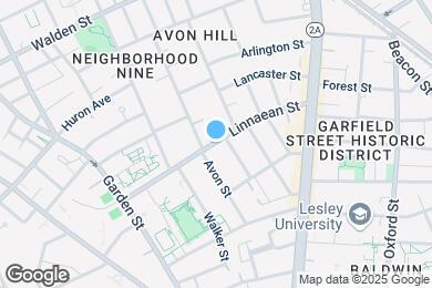 Map image of the property - 36 Linnaean St
