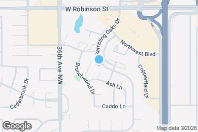 Map image of the property - 816 Ash Ct