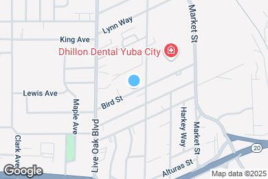 Map image of the property - 411 Bird St