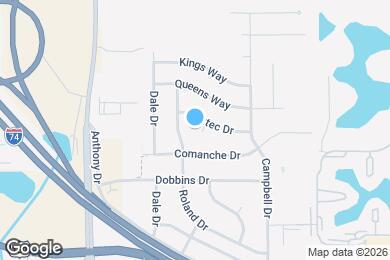 Map image of the property - 5 Aztec Pl