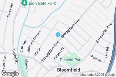 Map image of the property - 96 Broughton Ave