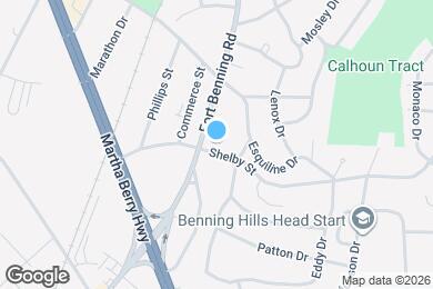 Map image of the property - 2353 Shelby St