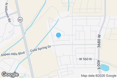 Map image of the property - 4062 W 740 N