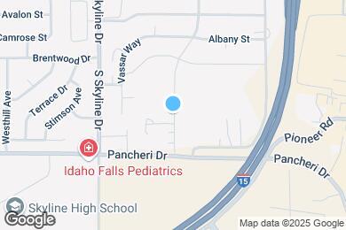 Map image of the property - 660 S Saturn Ave
