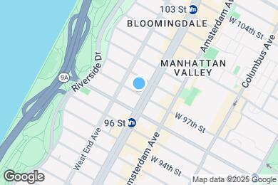 Map image of the property - 241 W 97th St