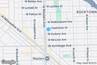 Map image of the property - 2346 W Dickens Ave