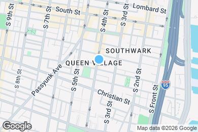 Map image of the property - Great 2BR/1BA Queen Village Apartment Available Now