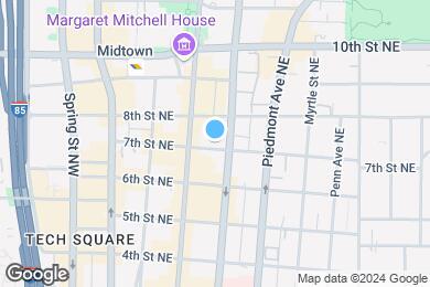 Map image of the property - The Dagny Midtown Apartments