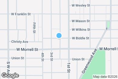 Map image of the property - 800 2nd St