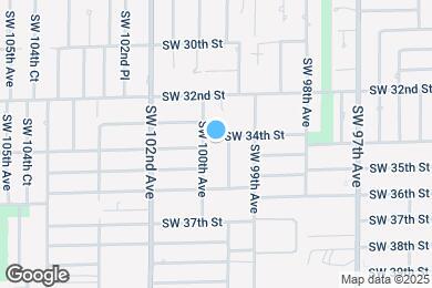 Map image of the property - 9980 SW 34th St