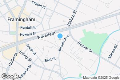 Map image of the property - Modera Framingham