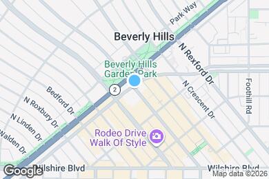 Map image of the property - 427 N Doheny Dr