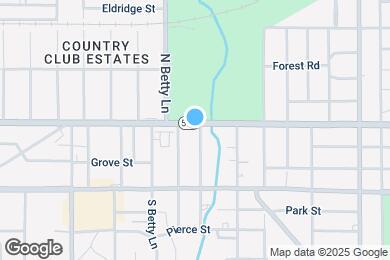 Map image of the property - 1325 Drew St