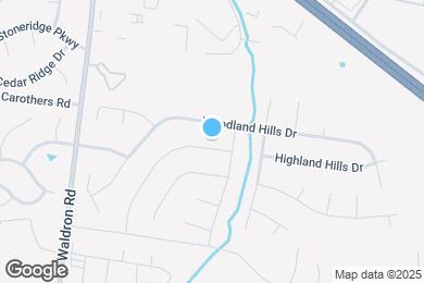 Map image of the property - 606 Knollwood Dr