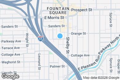 Map image of the property - 1045 Orange St