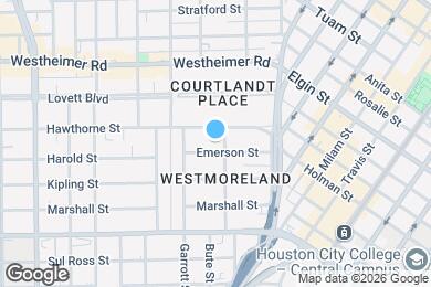 Map image of the property - Dream Montrose - 239 Emerson Street