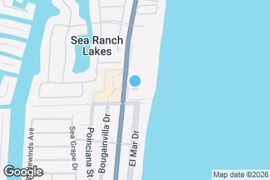 Map image of the property - 4900 N Ocean Blvd