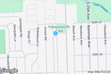 Map image of the property - 1509 Homestead Rd