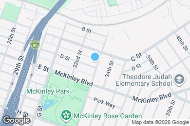 Map image of the property - 3279 D St