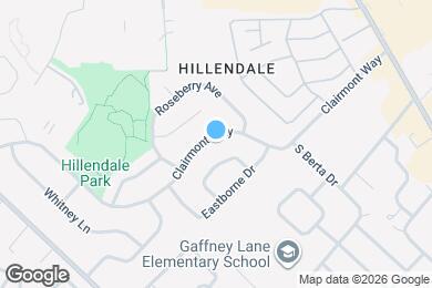 Map image of the property - 13330 Clairmont Way