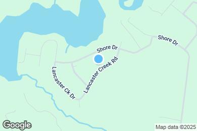 Map image of the property - 160 Lancaster Creek Dr