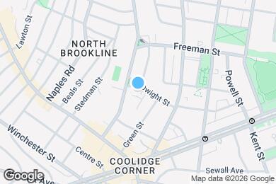 Map image of the property - 54 Dwight St