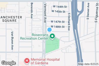 Map image of the property - 844 W 148th Pl