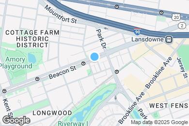 Map image of the property - 917 Beacon St