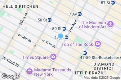 Map image of the property - 1600 Broadway
