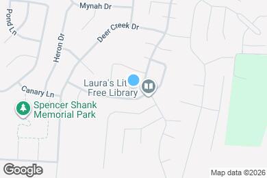 Map image of the property - 3 Pintail Ct