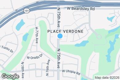 Map image of the property - 7496 W Denaro Dr
