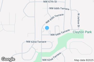 Map image of the property - 1464 NW 64th Terrace
