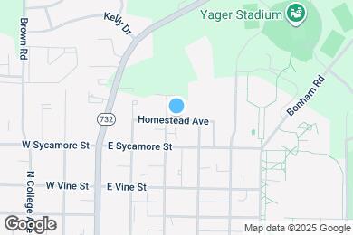 Map image of the property - 208 Homestead Ave