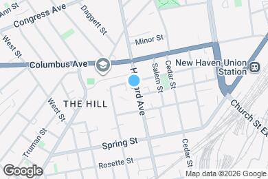 Map image of the property - 564 Howard Ave