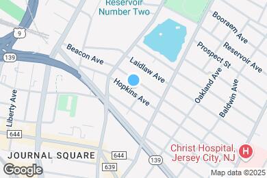 Map image of the property - 158 Hopkins Ave
