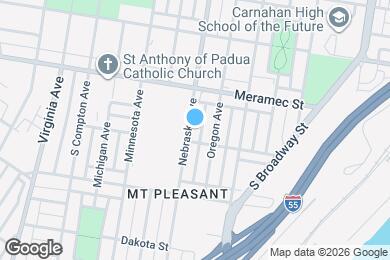 Map image of the property - 4246 Nebraska Ave