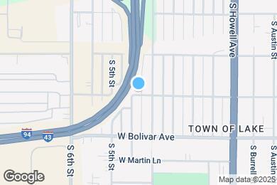 Map image of the property - 4176 S 4th St