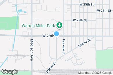 Map image of the property - 2900 Sheridan St