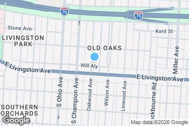 Map image of the property - 742 Oakwood Ave