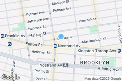 Map image of the property - 58 Macon St