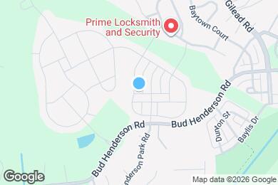 Map image of the property - 9725 Rayneridge Drive