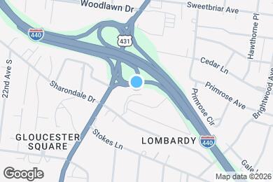 Map image of the property - 265 Hillsboro Pl