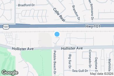 Map image of the property - 7636 Hollister Ave