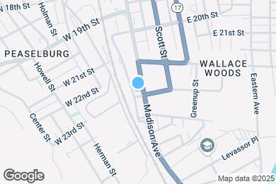 Map image of the property - 2239 Madison Ave