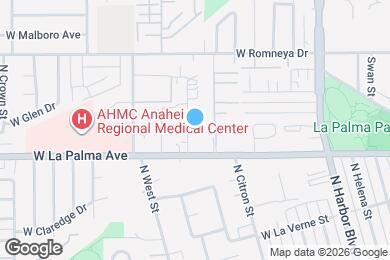 Map image of the property - 1118-1124 N Mayfair Ave